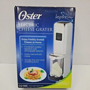 Oster Cordless Electric Cheese Grater New in Box